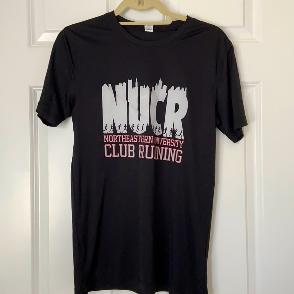 Northeastern University Club Running dry fit tshirt